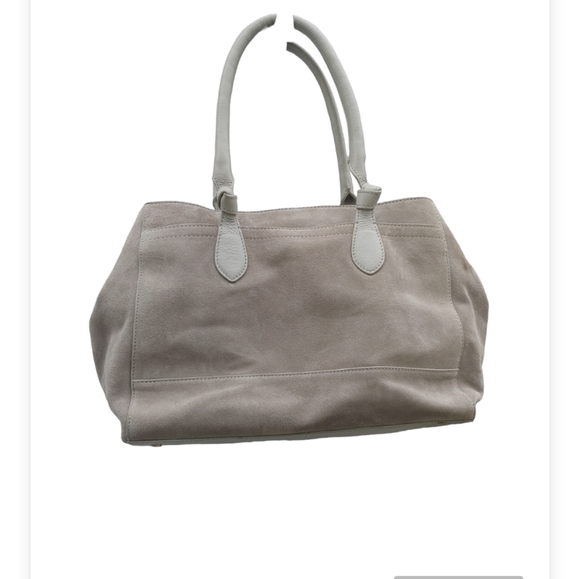 Cortefiel Handbags - Cortefiel suede and leather handbag